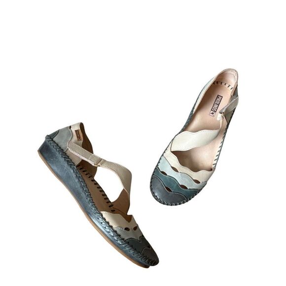 Pikolinos Sandals Womens 42 US 11.5 12 Vallarta Casual Mary Jane Flats Multicolo - Picture 1 of 9